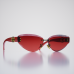 Laileb Pleiadian Women Sunglasses Dark Red