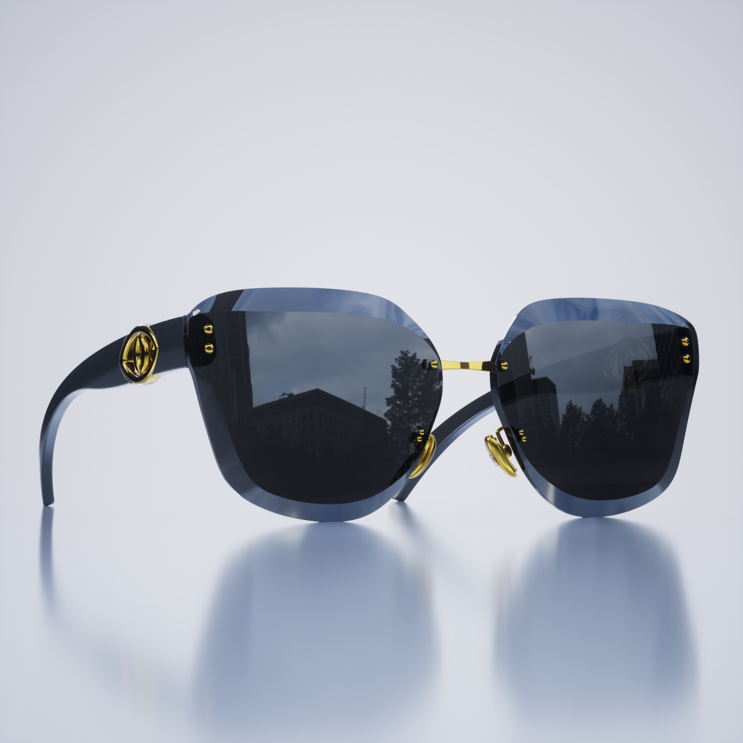 Laileb Theia Women Sunglasses Black