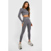 Long Sleeve Seamless Gym Set