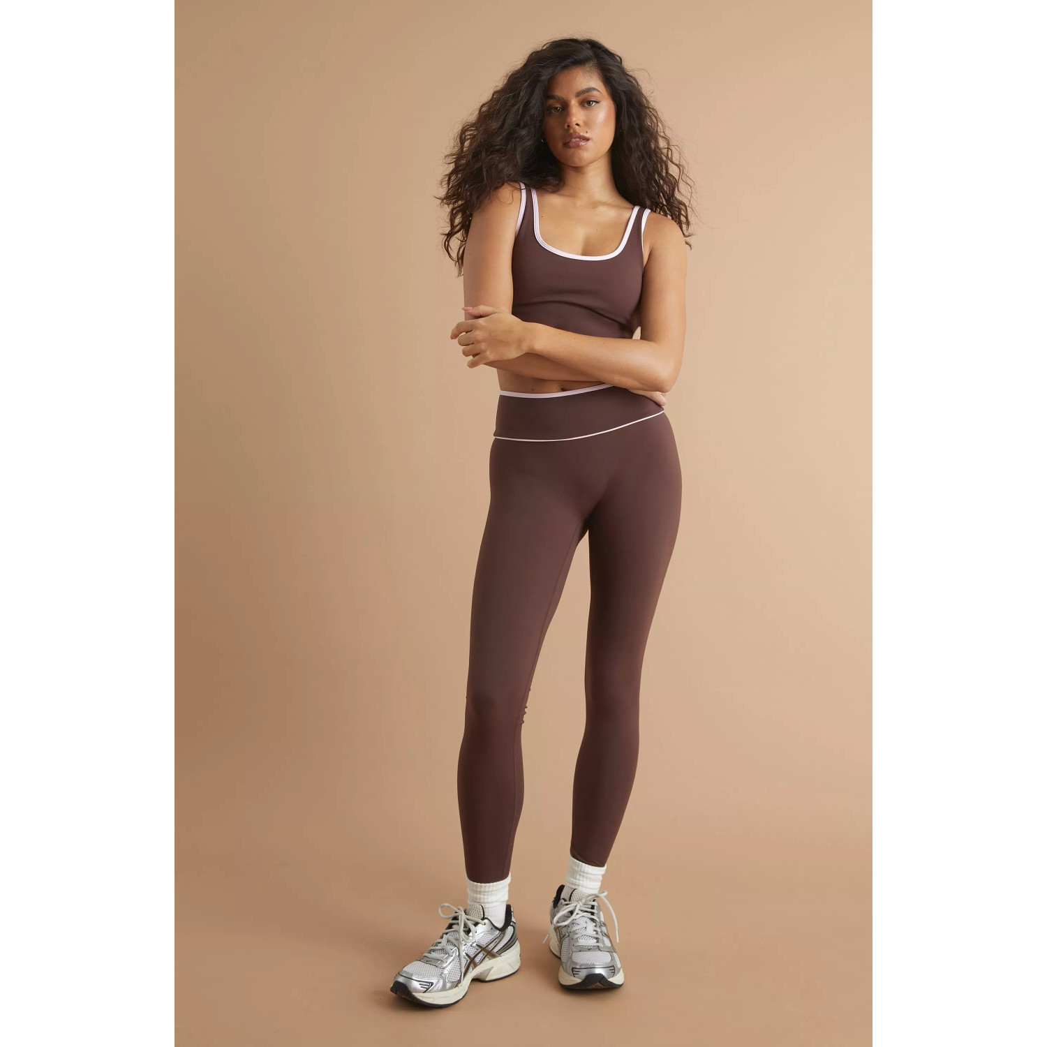 Ultra Sculpt Contrast Piping High Waist Legging