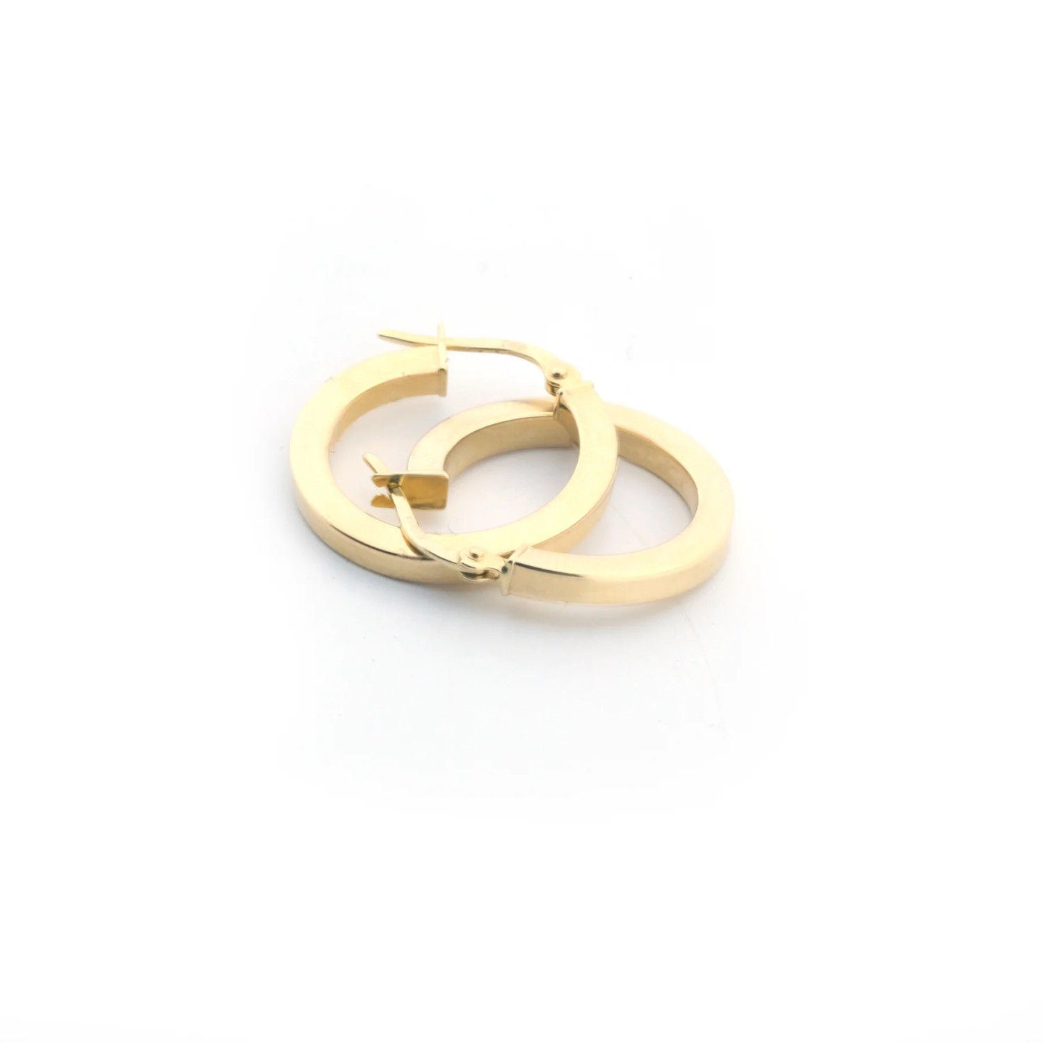 14 Carat Gold Hoop Earrings