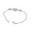 14K White Gold 4.1 Carat Moissanite Diamond Bracelet