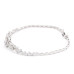 14K White Gold 6.4 Carat Moissanite Diamond Bracelet