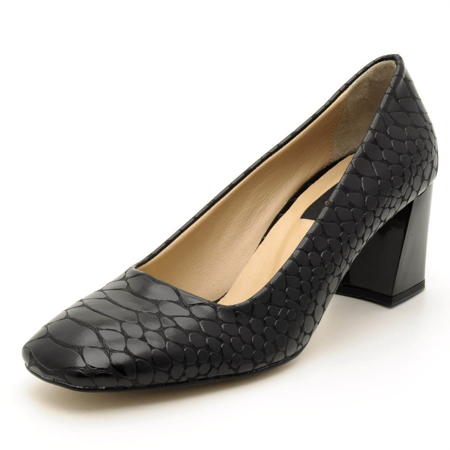 Black Anaconda Women's Shoes