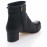 Black Cowhide Women's Shoes
