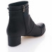 Black Cowhide Women's Shoes