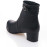 Black Cowhide Women's Shoes