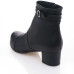 Black Cowhide Women's Shoes