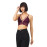 Plum Lace Thin Strap Covered Triangle Women's Bralet Bustier